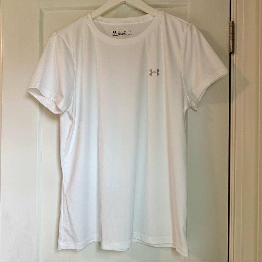 Under Armour White Dry Fit T-Shirt